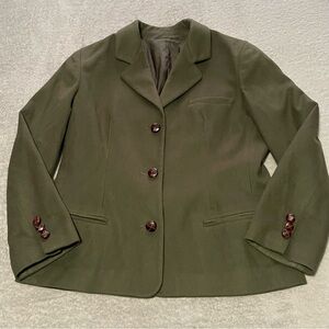Olive Green Women's Blazer